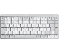 Logitech 920-010798 tastiera Ufficio Bluetooth QWERTY Inglese US Grigio, Bianco (MX MECHANICAL MINI FOR MAC WRLS - ILLUM. KB - NEW