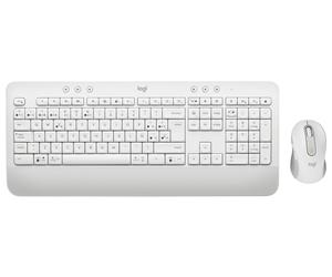 Logitech 920-011026 tastiera Mouse inclusa Ufficio Bluetooth QWERTY Spagnolo Bianco - Nouvo