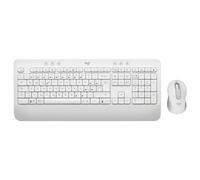 Logitech 920-011034 tastiera Mouse inclusa Ufficio Bluetooth QWERTZ Ceco Bianco - Nouvo
