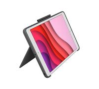 Custodia Logitech Combo Touch con tastiera staccabile Oxford Grey per iPad di decima generazione