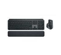 Logitech MX Keys S Combo: MX Master 3S, MX Keys S & MX Palm Rest - Grafite, Layout Inglese QWERTY