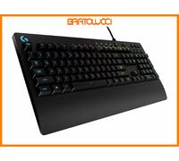 Logitech G G213 Prodigy Tastiera Gaming Cablata, LIGHTSYNC RGB, Tasti Retroilluminati, Resistente agli schizzi, Tasti Personalizzabili, Controlli Dedicati Multimediali, QWERTY Layout Italiano - Nero