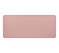 Logitech Desk Mat - Studio Series | Multifunzione, Tappetino per Mouse Esteso, Protezione Scrivania da Ufficio con Base in Gomma, Resistente ai Versamenti - Rosa
