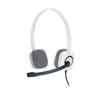 Logitech 981-000350 cuffia e auricolare Cablato A Padiglione Ufficio Bianco (H150 Stereo Headset 3.5 mm)