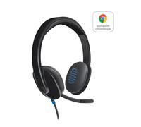 Logitech 981-000480 cuffia e auricolare Cablato A Padiglione Ufficio USB tipo A Nero (Logitech H540 USB Headset with Noise-Canc