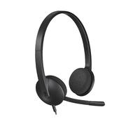 LOGITECH 981-000507 CUFFIE, Nero