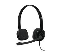 LOGITECH 981-000589 H151 Cuffie, Nero