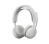 Logitech Cuffia con microfono Zone Wireless 2 ES – ANC ibrida adattiva, Bluetooth – Off-white