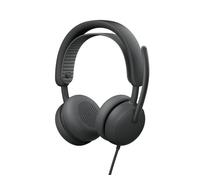 Logitech Zone Wired 2: cuffia con microfono con cancellazione del rumore e ANC ibrida adattiva in Grafite
