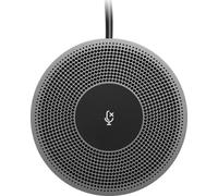 Logitech 989-000405 microfono Nero, Grigio Microfono da conferenza (Logitech MeetUp Mic)