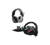 Volante e pedaliera simulatore guida G SERIES Bundle G29 + Astro A10 Black 991 000486