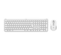 Logitech Acquista il kit di mouse e tastiera sottili Signature MK950 in Off-White, Inglese Regno Unito (QWERTY)