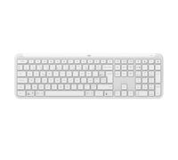 Logitech K950 Signature Slim Tastiera RF senza fili + Bluetooth QWERTY francese Bianco - Nouvo