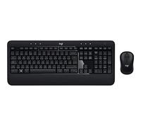 Logitech ADVANCED Combo tastiera RF Wireless QWERTY Belga Black