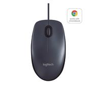 Logitech B100 mouse ottico 800dpi USB Nero