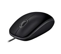 Logitech b110 silent mouse ambidestro usb tipo a ottico 1000 dpi
