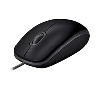 Mouse USB silenzioso Logitech B110 1000 DPI Nero