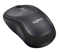Logitech B220 SILENT Mouse Wireless, 2,4 GHz con Ricevitore USB, Tracciamento Ottico 1000 DPI, Durata Batteria di 18 Mesi, Ambidestro, Compatibile con PC, Mac, Laptop - Grigio