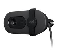 Logitech BRIO 100 Webcam 1920 x 1080 30 fps 2 MP dFoV 58° USB A 1.5 m 72.91 x 66.64 x 31.91 mm 75 g Grafite