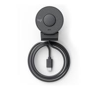 Logitech Brio 300 Webcam Full HD con Otturatore Privacy, Mic con Riduzione del Rumore, USB-C, Streaming, Certificata per Zoom, Microsoft Teams, Google Meet, Correzione Automatica della Luce - Grafite