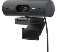 Logitech Brio 500 Webcam Full HD Correzione Luce, Show Mode, Microfono Riduzione