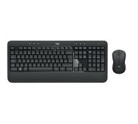 Kit di tastiera e mouse wireless Logitech MK540 Advanceda in Nero, Italiano (QWERTY)