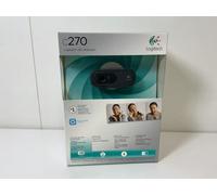 Logitech C270 HD Webcam 720p 30fps USB Scype Zoom HD Videochiamata PC Mac Not...