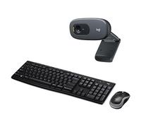 Logitech C270 Webcam HD Con Correzione Automatica Luminosit , Microfono Riduz