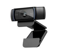 Logitech C920 HD Pro Webcam, Videochiamata Full HD 1080p/30fps, Audio Stereo Chiaro, Correzione Luce HD, Funziona con Skype, Zoom, FaceTime, Hangouts, PC, Mac, Laptop, Tablet, Chromebook - Nero
