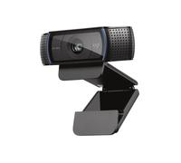 Logitech C920 HD Pro Webcam Videochiamata Full HD 1080p/30fps Audio Stereo ?Chiaro ?Correzione Luce HD Funziona con Skype Zoom FaceTime Hangouts ??PC/Mac/Laptop/Tablet/Chromebook - Nero