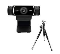Logitech C922 PRO Webcam mit Stativ, Full-HD 1080p, 78° Sichtfeld, Autofokus, Be