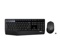 Logitech Combo MK345 RF Wireless QWERTY Nero, Blu