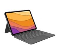 Logitech Combo Touch Custodia con Tastiera per iPad Air (4 e 5 gen - 2020, 2022), Layout Scandinavo QWERTY - Grigio