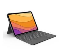 Logitech Combo Touch Custodia con Tastiera per iPad Air (4 e 5 gen - 2020, 2022), Layout Tedesco QWERTZ - Grigio