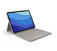 Logitech Combo Touch Sabbia Smart Connector QWERTY Inglese britannico