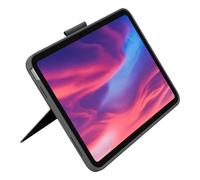 Logitech Combo Touch - Custodia con tastiera staccabile per iPad (10a generazione) - Grigio - Layout nordico PAN (Norvegia, Svezia, Danimarca, Finlandia)