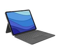 Logitech Custodia con tastiera Combo Touch per iPad Pro in Oxford Grey, iPad Pro da 12,9 pollici (5a e 6a generazione)