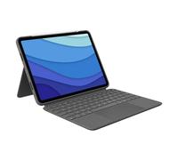 Logitech Combo Touch for iPad PRO 11-inch (1ST, 2ND, And 3RD Generation) Gris Smart Connector QWERTY INTERNACIONAL DE EE.UU.