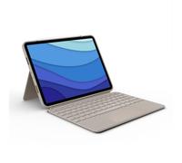 Logitech Combo Touch Sabbia Smart Connector QWERTY Inglese britannico