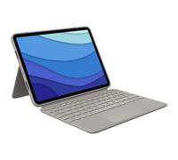 Logitech Combo Touch Sabbia Smart Connector QWERTY Inglese britannico