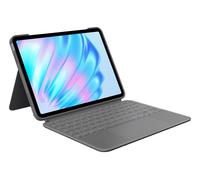 Logitech Custodia con tastiera Combo Touch per iPad Air in Oxford Grey, iPad Air da 11 pollici (M2, M3 e M4), iPad Air (5a generazione)