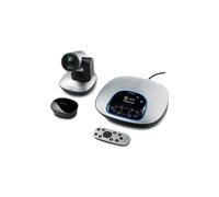 Logitech ConferenceCam CC3000E - Sistema di conferenza - Telecamera PTZ FullHD, vivavoce (omnidirezionale, Beamforming), telecomando, hub, montaggio a parete/tavolo, USB Plug-and Play, 960-000983