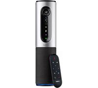 Logitech ConferenceCam Connect (960-001034) Sistema di videoconferenza PTZ - FullHD 1080p, zoom 4x, portatile, altoparlanti, doppio microfono omnidirezionale, Plug & Play, Bluetooth (nuovo) (nuovo)