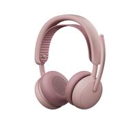 Logitech Cuffia con microfono Zone Wireless 2 ES: concentrazione e chiamate cristalline in Rosa