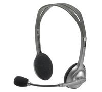Logitech cuffie con microfono h110, jack 3.5mm