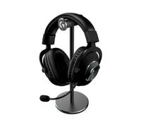 LOGITECH PRO X headset + Stand CUFFIE GAMING, Nero