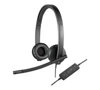 Logitech Cuffie microfono filo H SERIES H570E Black 981 000575