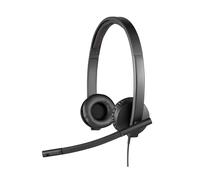 Logitech 981-000575 H570e Cuffie stereo cablate per ufficio e call center