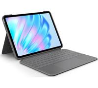 Logitech Custodia con tastiera Combo Touch per iPad Air 11 pollici (M2), iPad Air (4a e 5a generazione - 2020, 2022, 2024) - Tastiera retroilluminata staccabile con kickstand - QWERTZ