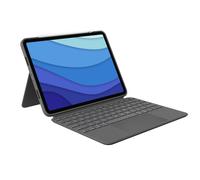 Logitech Combo Touch for iPad PRO 11-inch (1ST, 2ND, And 3RD Generation) Gris Smart Connector QWERTY INTERNACIONAL DE EE.UU.